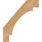 Ekena Millwork 3 1/2"W x 24"D x 28"H Merced Smooth Knee Brace, Western Red Cedar BRC04X24X28MRC00SWR - alternate 3